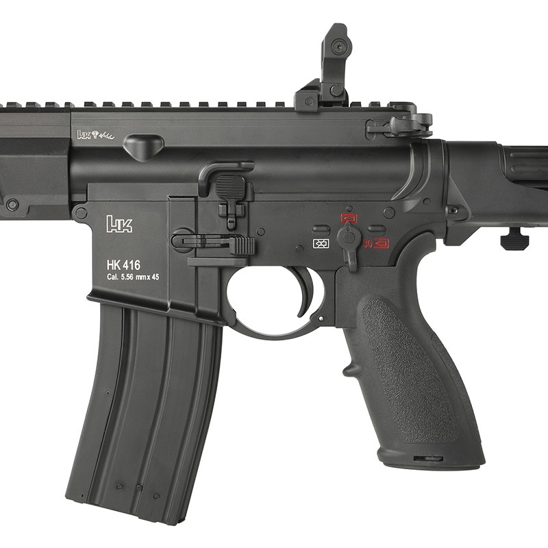 MEGA ガスガン ブラック Golden Eagle HK416A5 PDW サイレンサーモデル Black ガスブロー