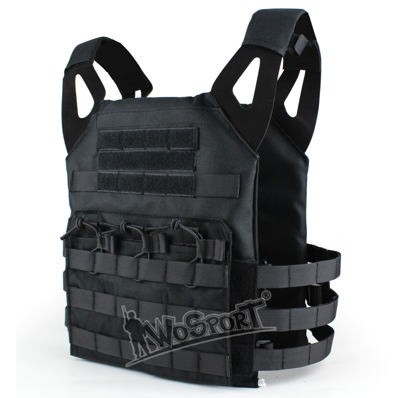 WoSporT JPC タクティカルベスト BK ブラック | サバゲー装備品,ベスト