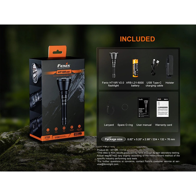FENIX(フェニックス) HT18R V2.0 マルチモードアウトドア 長距離 LED