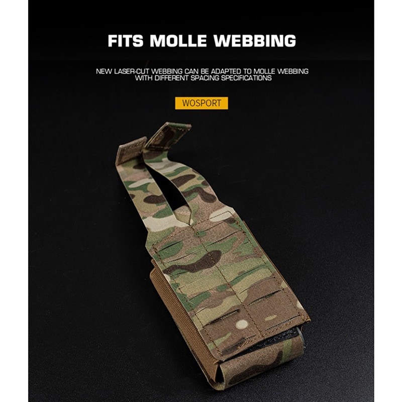 WoSporT HSPタイプ SRMP シングルライフルマガジンポーチ | サバゲー