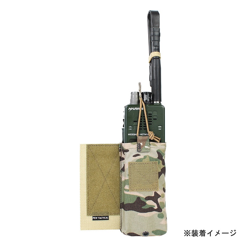 PEW Tactical CPスタイル MBITRラジオポーチ | サバゲー装備品,ポーチ