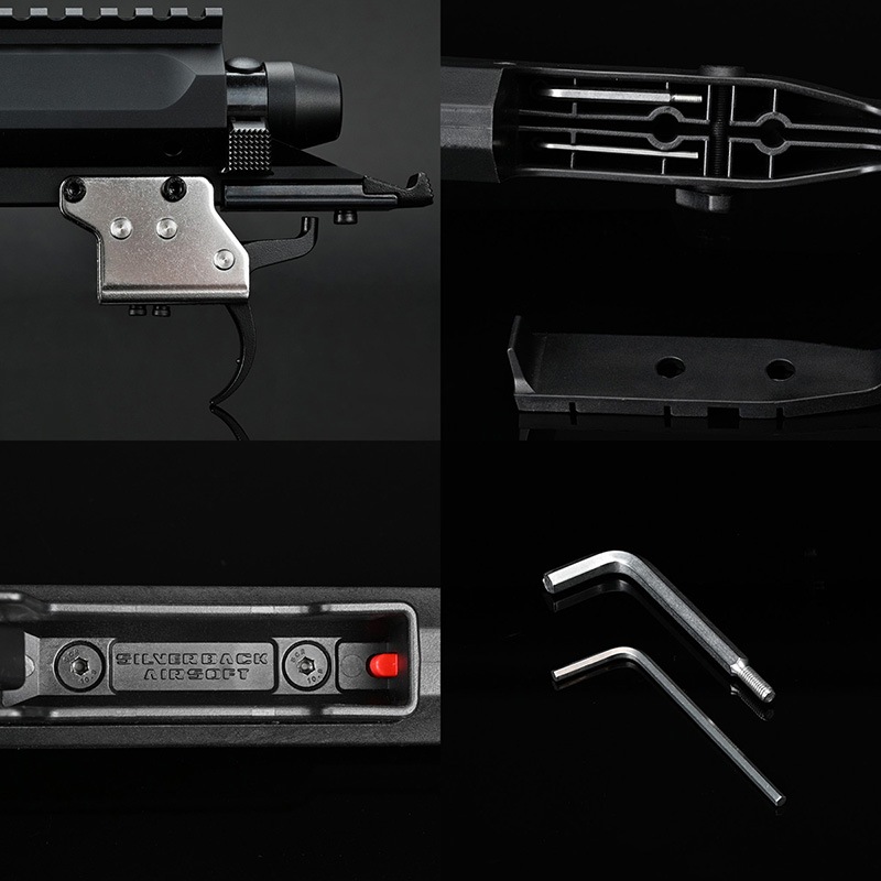 Silverback TAC-41P ボルトアクションライフル Black(JP Ver