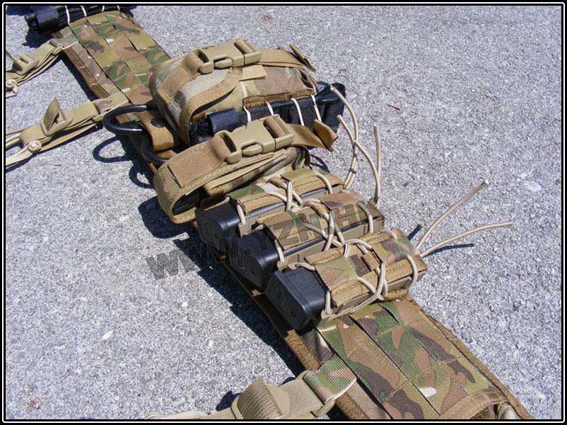 HSGI ハイスピードギア　 実物マガジンポーチ ダブルデッカー　a-tacs EMERSON HSGI TACOスタイル ダブルデッカーマガジンポーチ A-TACS