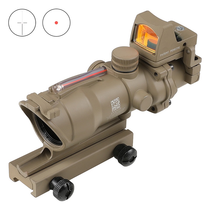 TR ACOG4×32スコープ＆RMRドットレプリカ 集光チューブ式レッド発光