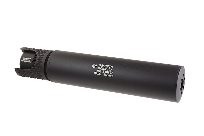 Madbull Gemtech Haloタイプ サイレンサー 2011Ver. BK ブラック