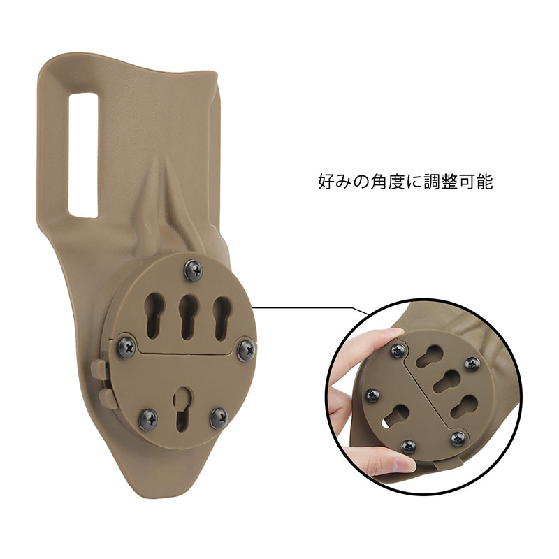 WoSporT G-CODE RTI GCA30タイプ ベルトループ TAN | サバゲー装備品