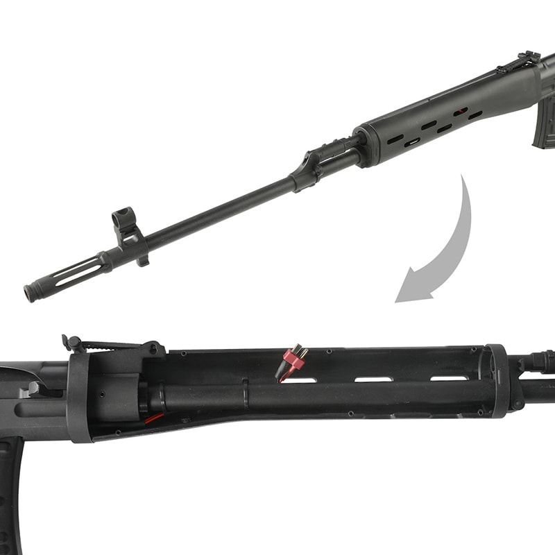 King Arms SVD ブラシレスモーター カスタム 電動ガン【同梱不可