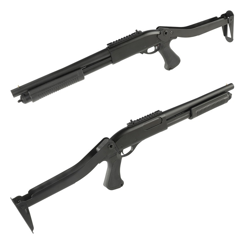 Golden Eagle M870 ガスショットガン Top-Folding Stock仕様