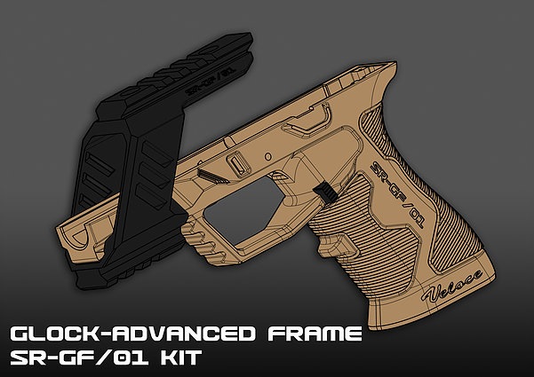 SRU Advanced GLOCK Frame TAN