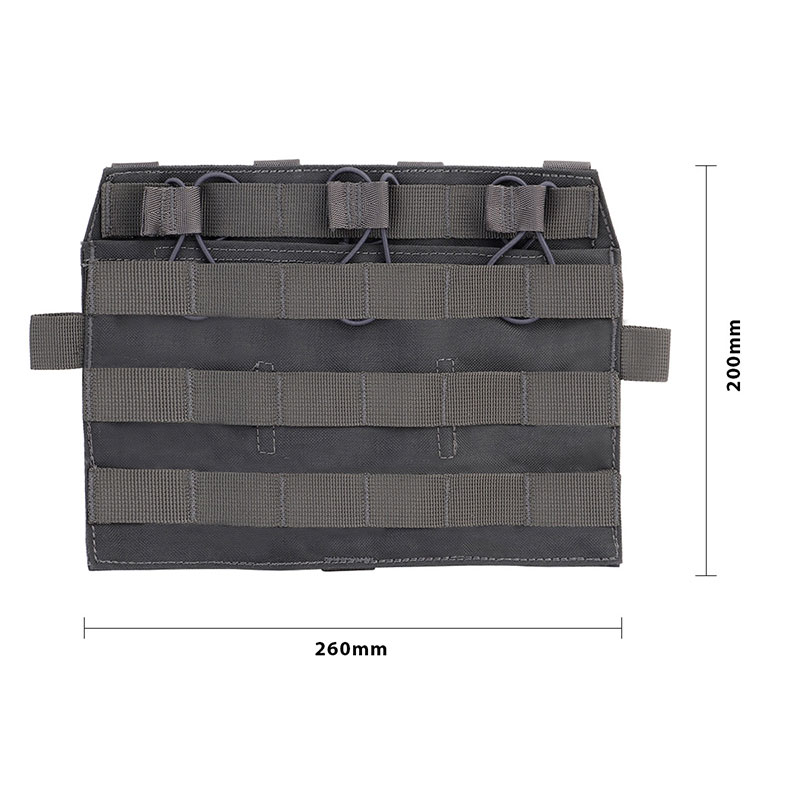 WoSporT JPC 2.0 フロントMOLLEパネル GY | サバゲー装備品