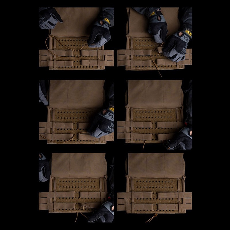 WoSporT ARC Design プレートキャリア V2 MOLLE Black | サバゲー装備