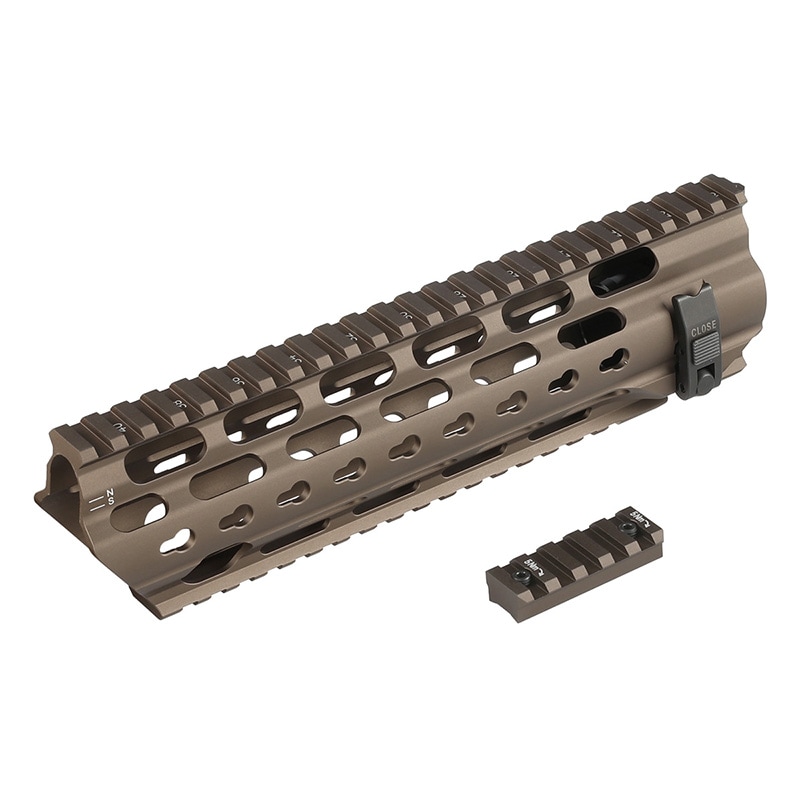 レプリカ品 HK416A5 ハンドガード DE E&C 製 】HK416 対応 SI GRIDLOK Lightspeed M-LOK ハンドガード