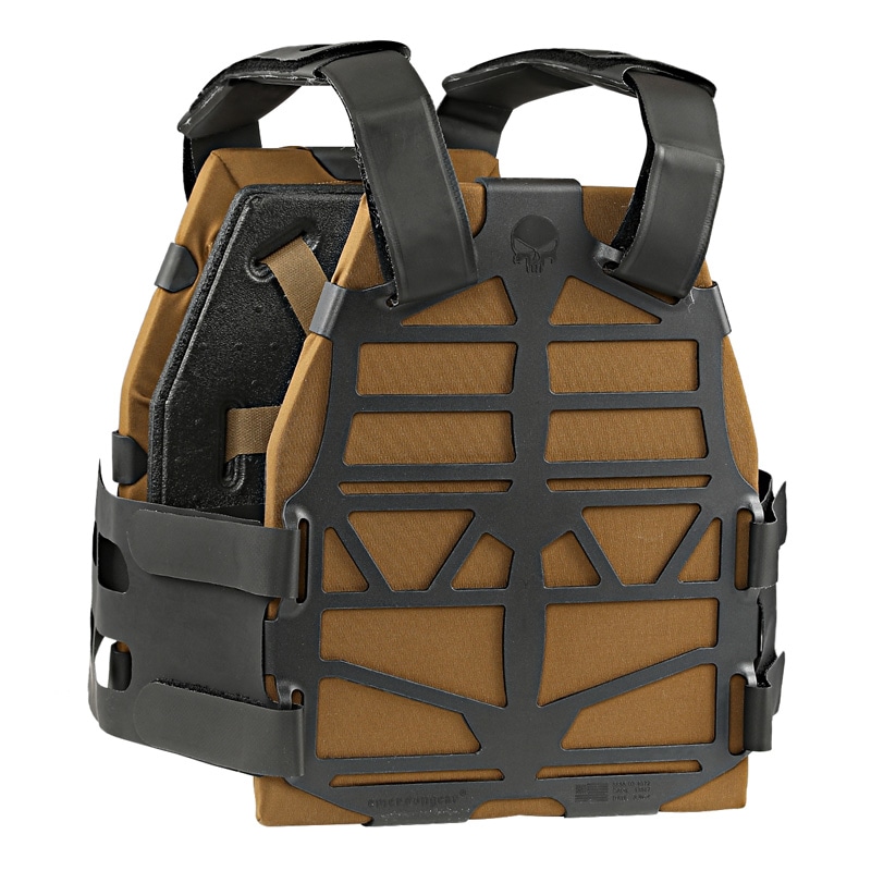 EMERSON製 フレームプレートキャリア プレートキャリア ダミープレート付属 EMERSON S&Sスタイル プレートフレーム (ダミープレート付属) Black