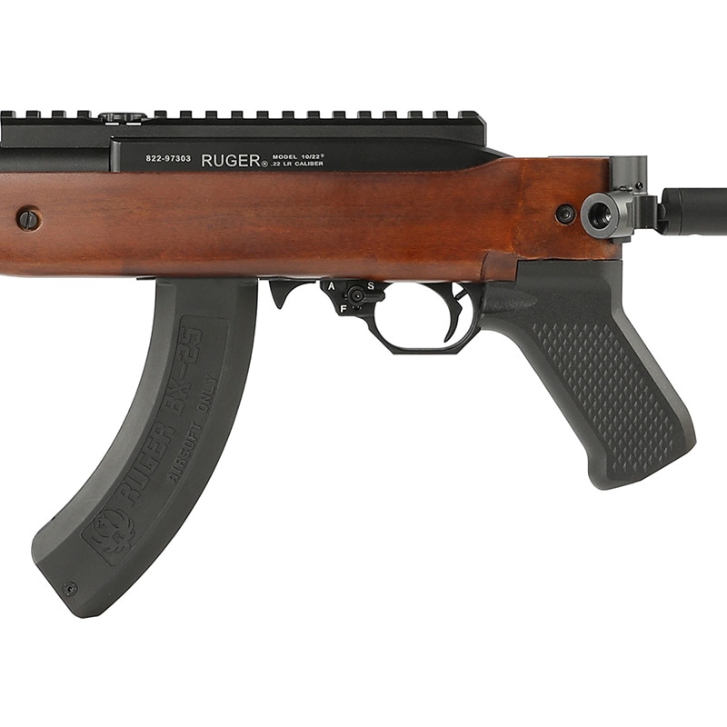 SEAL Airsoft H-05 Ruger 10/22 Retro Tactical Folding Stock Black