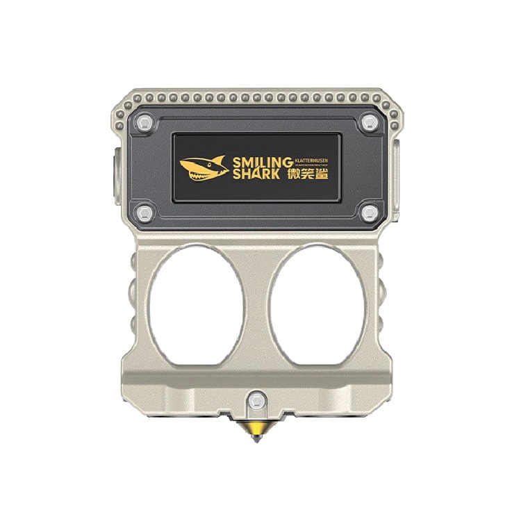 SMILING SHARK �饤���դ� W�ե��󥬡��ʥå��� ��ꥱ�󥵥å� TIP-156