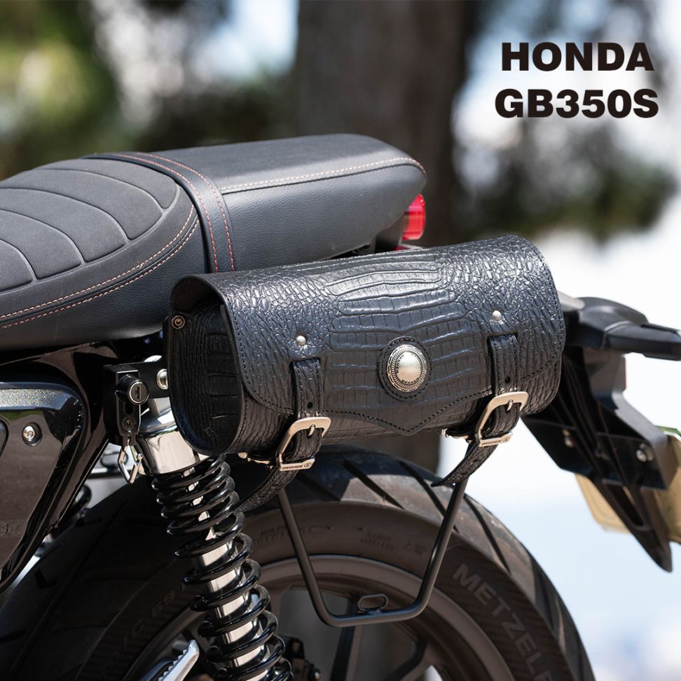 クロコダイル柄レザーツールバッグ[TB-3CR]