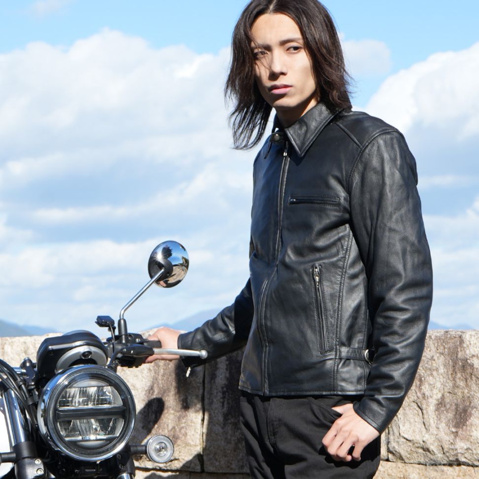 エンピー豆 デグナー　レザージャケットG-1タイプ　XL ブラウン バイク ヴィンテージフライトレザージャケット[20WJ-8] ウェア