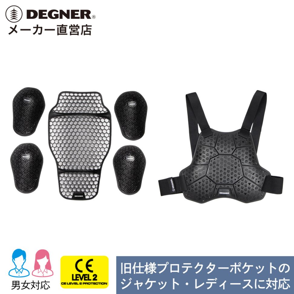 【プロテクターセット】独立型の胸プロテクターのフル装備！