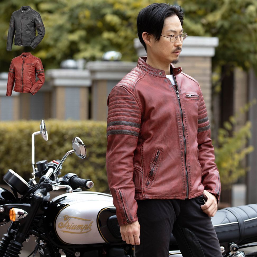 レザージャケット アウター ジャケット♡ワインレッド色♡豚皮革 レディース M 楽天市場】レザージャケット レディース（カラーワインレッド