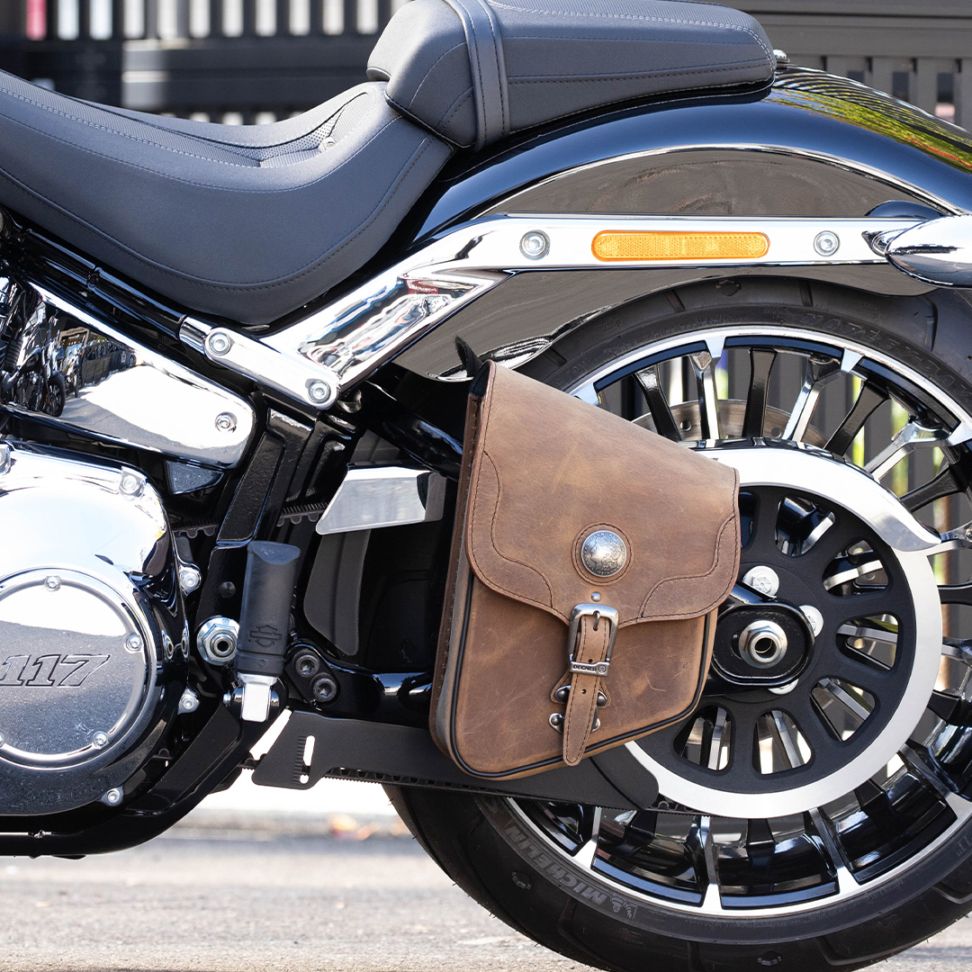 レザーリジットサドルバッグ[SB-15A]