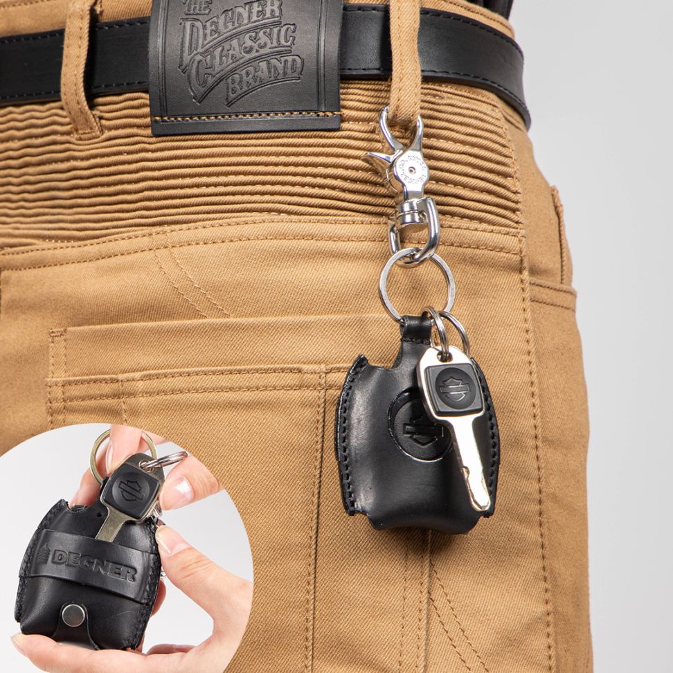 バイク レザーキーフォブケース[K-74] レザーアイテム,キーケース