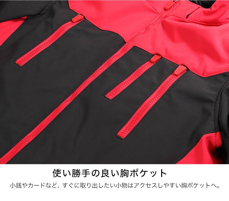 バイク ソフトシェルジャケット[19WJ-21] ウェア,メンズ,ジャケット