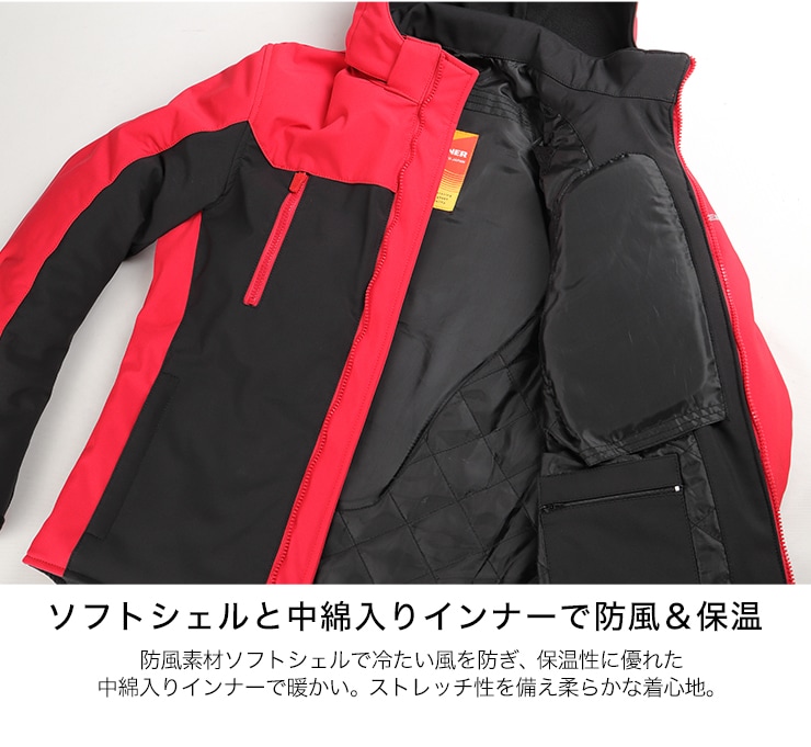 バイク ソフトシェルジャケット[19WJ-21] ウェア,メンズ