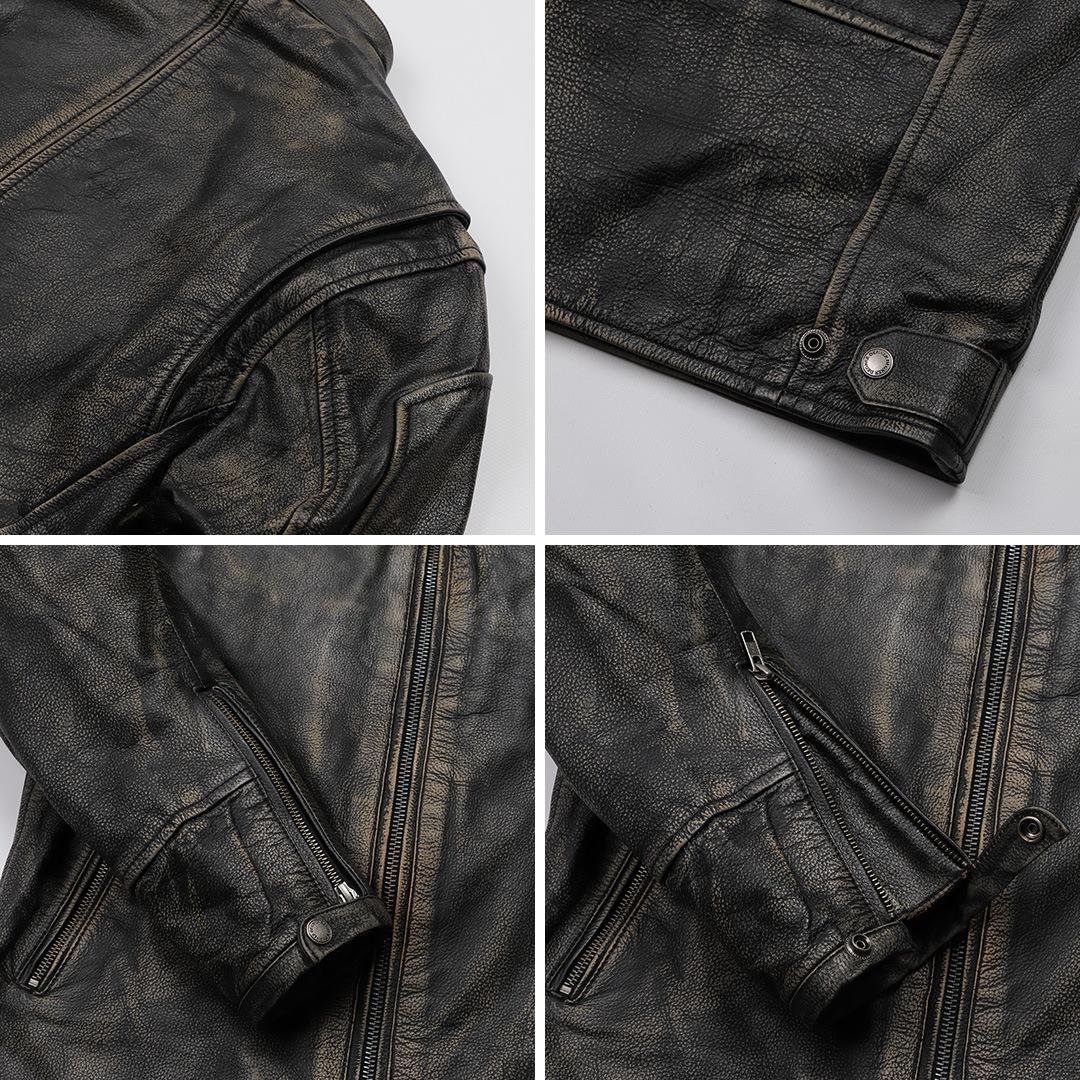 バイク レザージャケット[22WJ-5] ウェア,メンズ,ジャケット,素材別