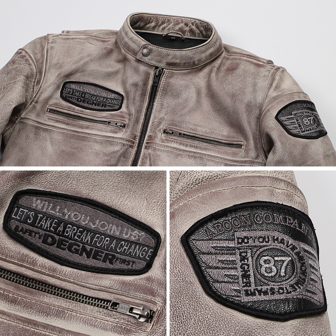 り*う様 DEGNER デグナー　レザーライダースジャケット　(22wj-5) 楽天市場】デグナー DEGNER レザー ジャケット メンズ 秋 冬 ブラック