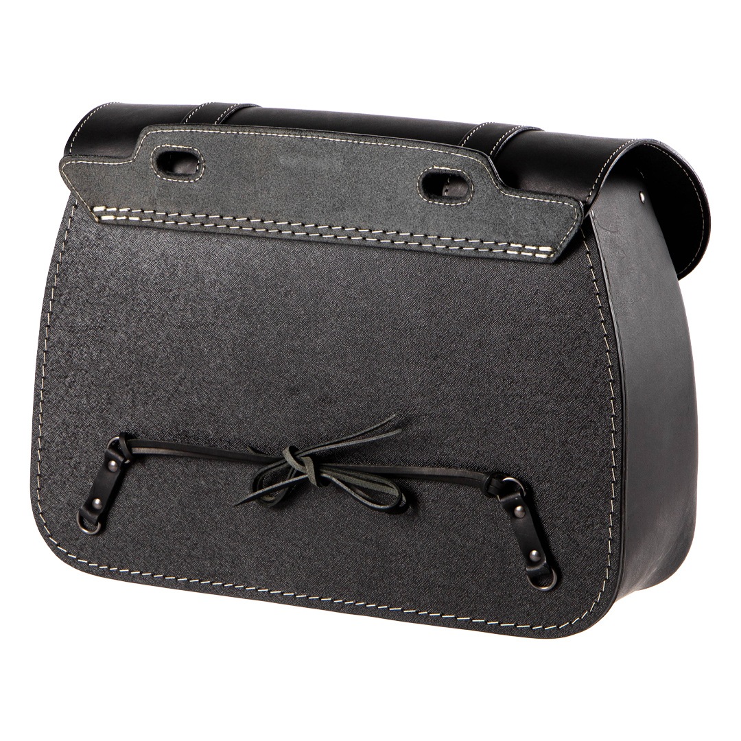 バイク レザーサドルバッグ [PRSB-9D] バイク取付バッグ,アメリカン