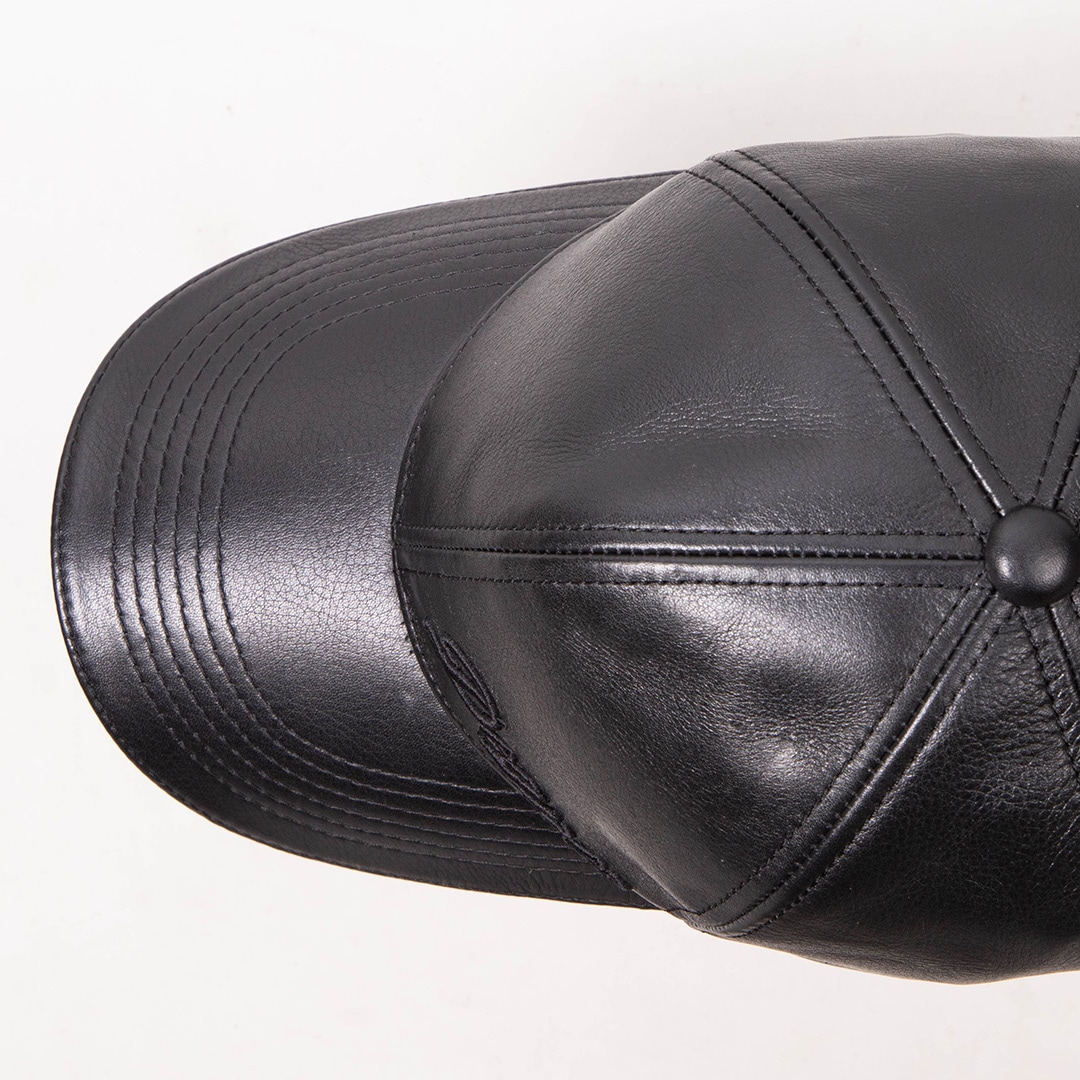 バイク | [新柄登場/流水雪輪]花山レザーキャップ[CP-24K