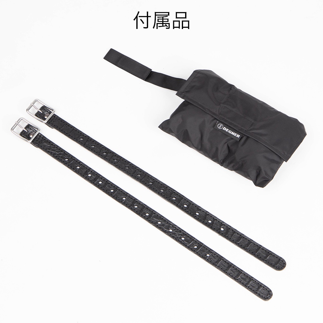 デクナーレザーサドルバック値引き可 バイク レザーサドルバッグ[SB-99] バイク取付バッグ デグナー