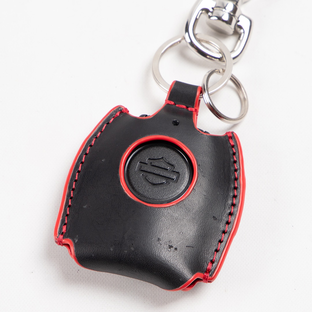 バイク レザーキーフォブケース[K-74] レザーアイテム,キーケース