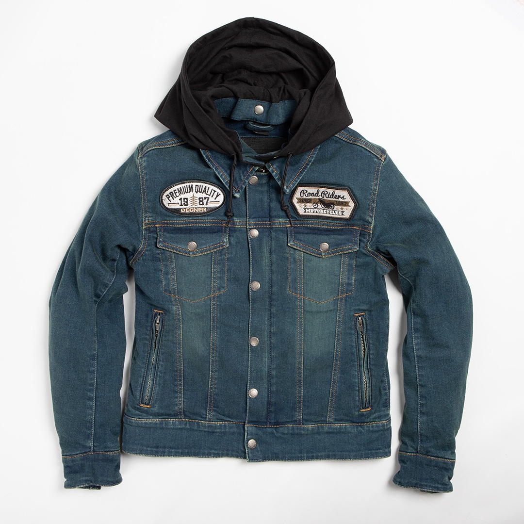 デグナー レディース デニムジャケット 楽天市場】XL追加決定☆ レディースフード付きデニムジャケット