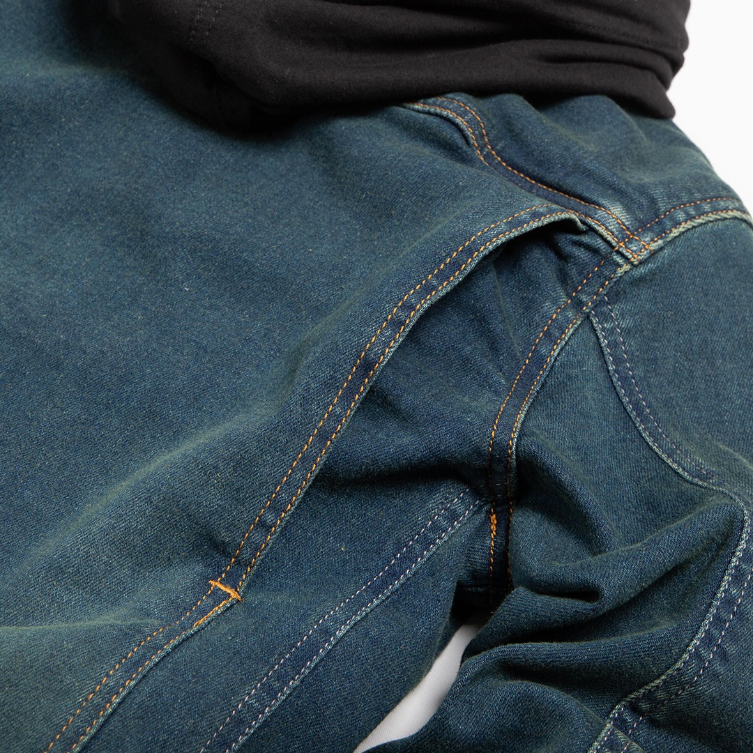 バイク 【XL追加決定☆】レディースフード付きデニムジャケット