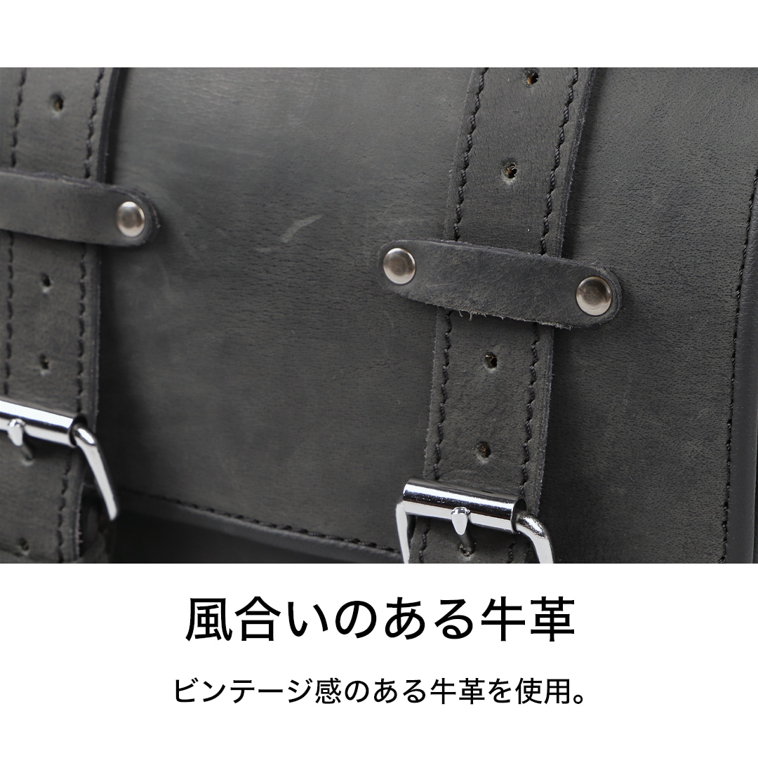 デグナー　レザー製　サドルバッグ　サイドバッグ Webike | DEGNER デグナー シンセティックレザーサドルバッグ