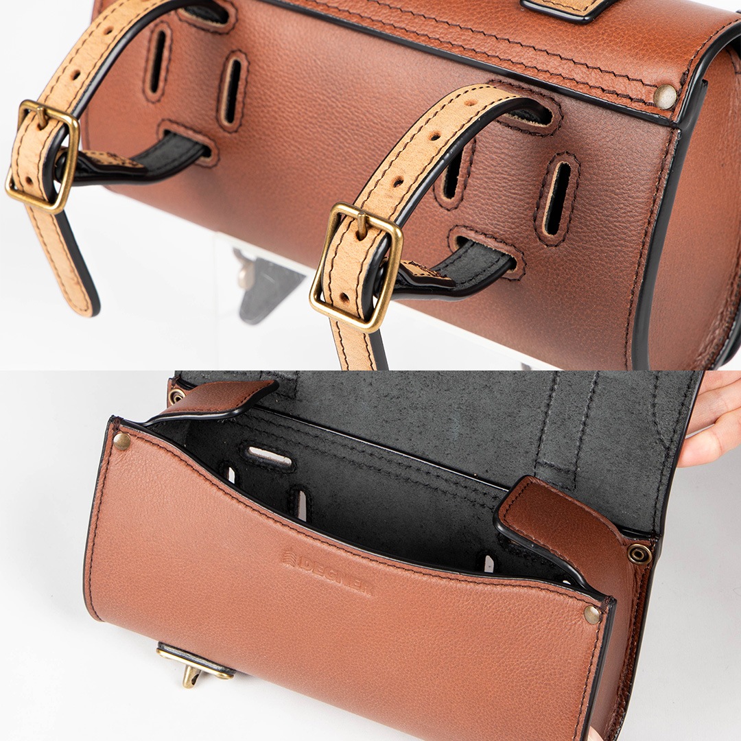 バイク レザーツールバッグ[TB-8] バイク取付バッグ,ツールバッグ