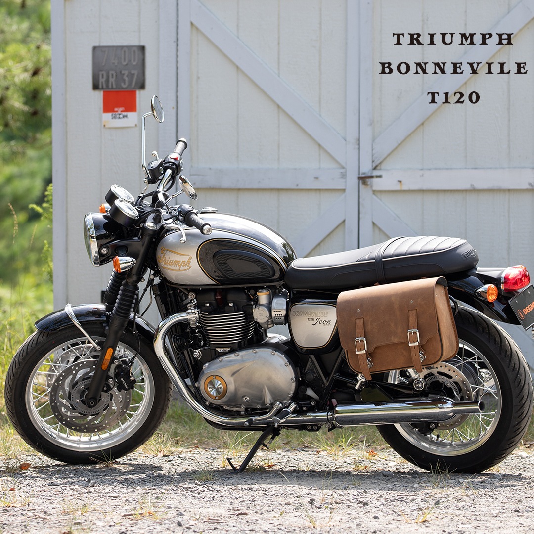 バイク レザーサドルバッグ[SB-114] バイク取付バッグ,アメリカン