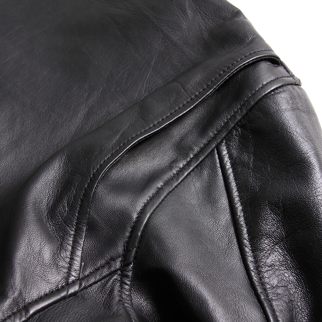 【メンテ済L】DEGNER 羊革 レザージャケット 19SJ-1 メンテ済】DEGNER L デグナー 羊革 レザージャケット 19SJ-1