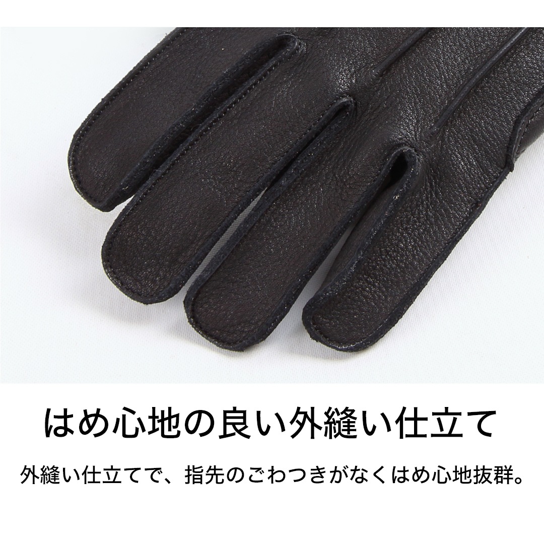 バイク ウェア 3シーズン使えるレザーグローブ [TG-51] グローブ