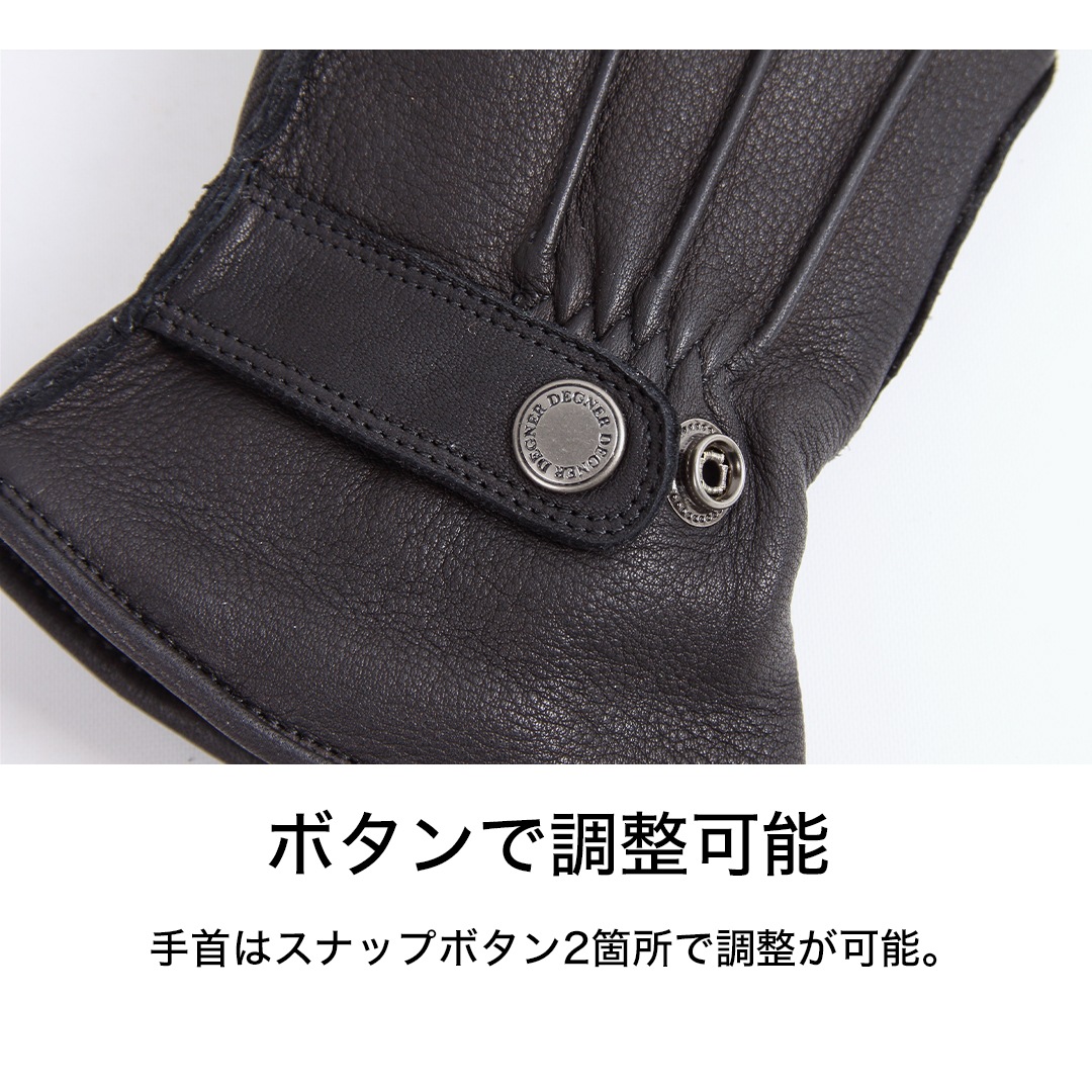 バイク 3シーズン使えるレザーグローブ [TG-51] すべての