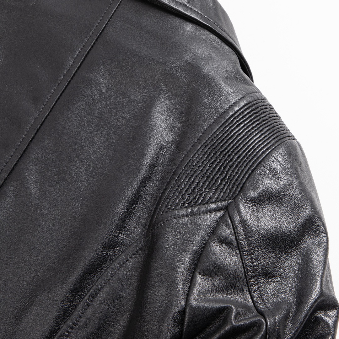 【希少✨】 DUFFER 袖レザー 羊革 デニムジャケット gジャン ドッキング 希少✨】 DUFFER 袖レザー 羊革 デニムジャケット gジャン
