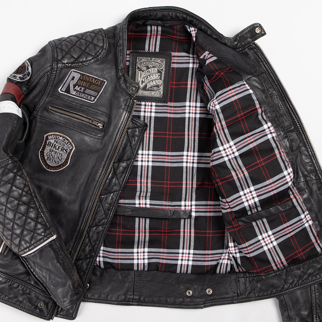 バイク ワックスシープレザージャケット[26SJ-4] ウェア,メンズ