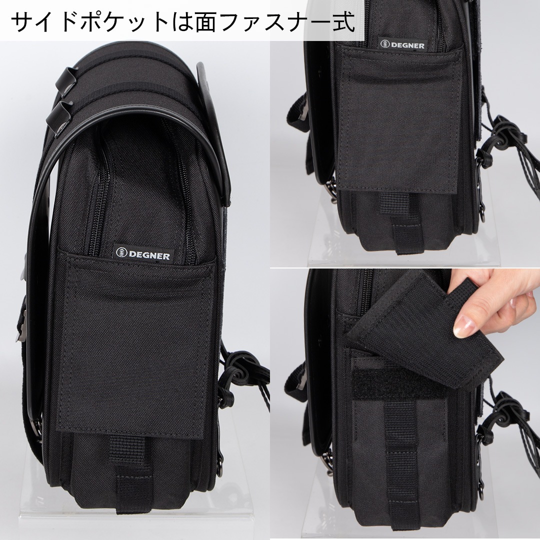 バイク 【新色ブラック登場】ミリタリーテイストテキスタイルサドル