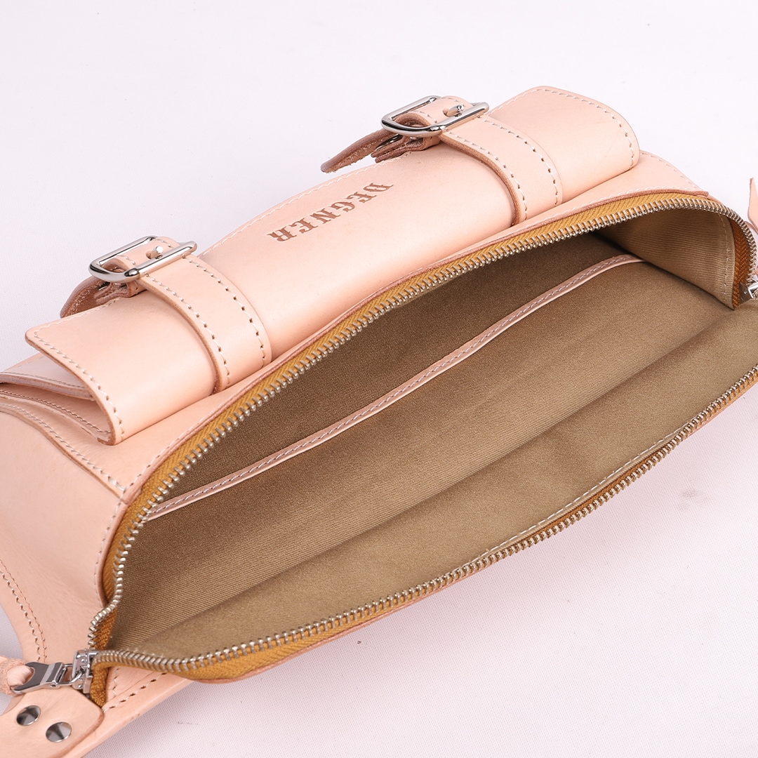 バイク カウレザーボディバッグ [W-106] カジュアルバッグ,ワン