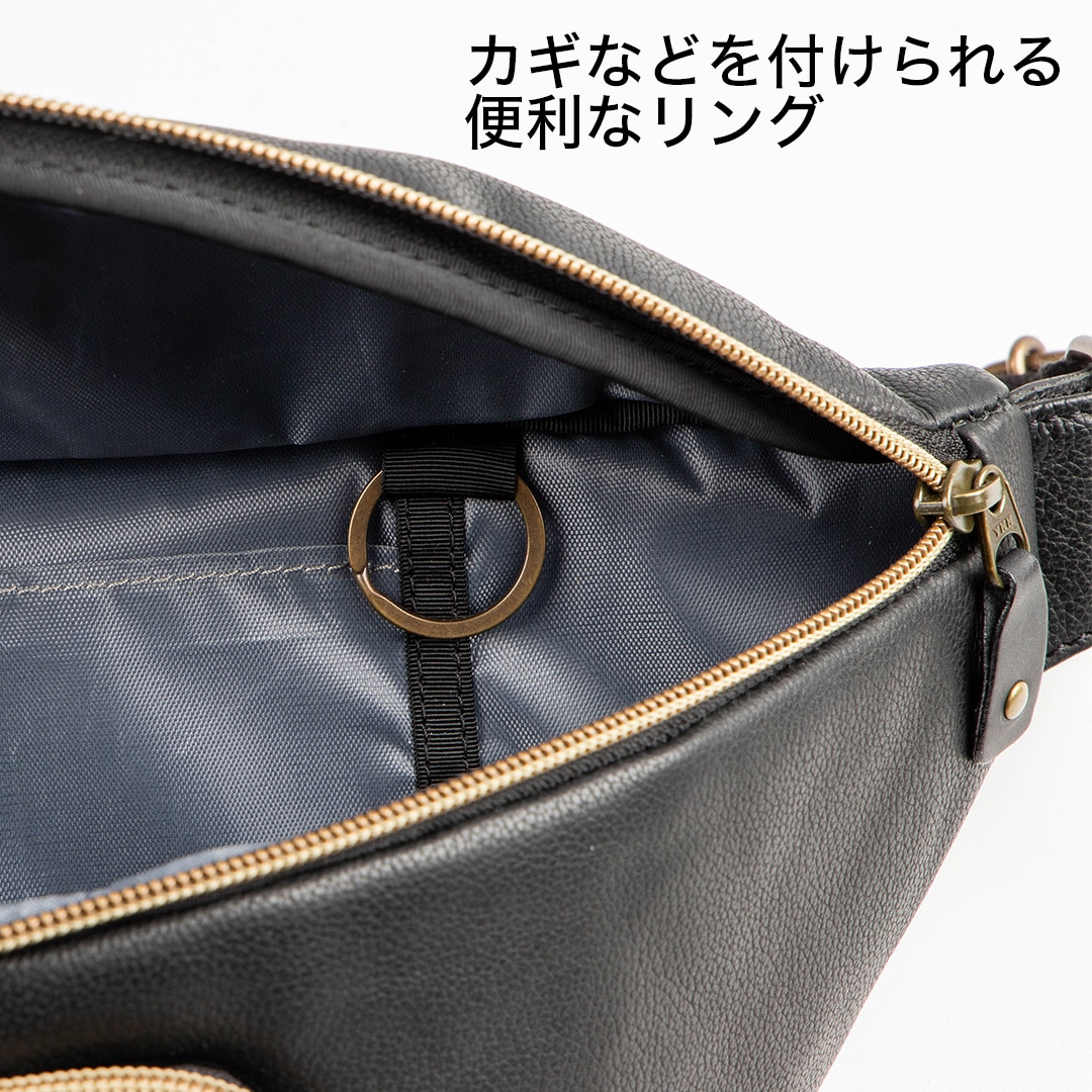 バイク レザーウエストバッグ[W-136] カジュアルバッグ,ウエストバッグ
