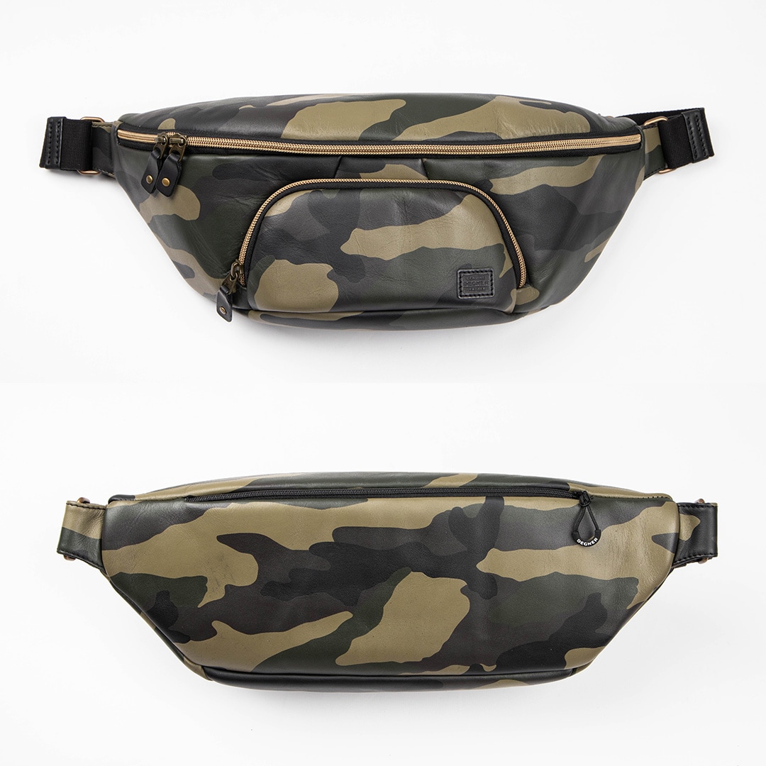 バイク レザーウエストバッグ[W-136] カジュアルバッグ,ウエストバッグ