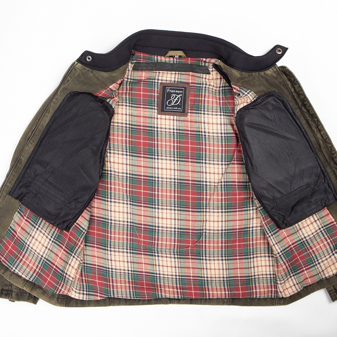 DEGNER  ヴィンテージレザージャケット　レディース　Lサイズ FR25SJ-5 レディーステキスタイル＆レザーコンビジャケット | DEGNER