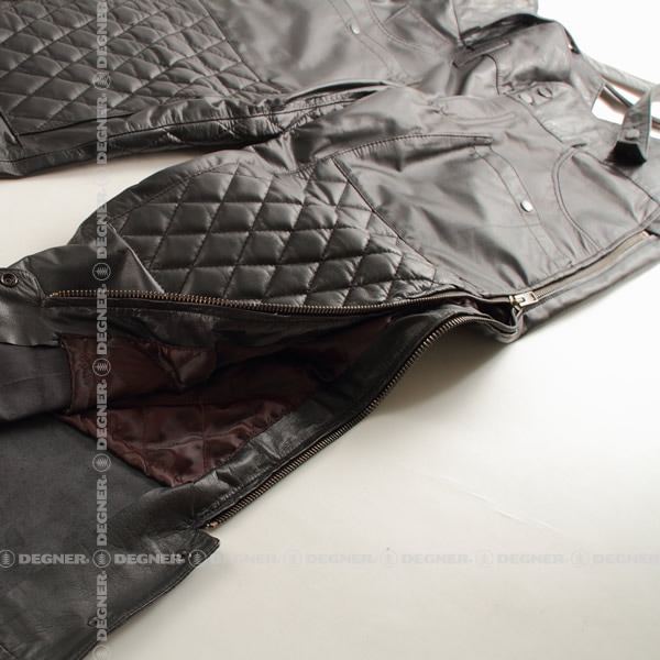 バイク レザーオーバーパンツ [RACP-3] ウェア,メンズ,パンツ,レザー