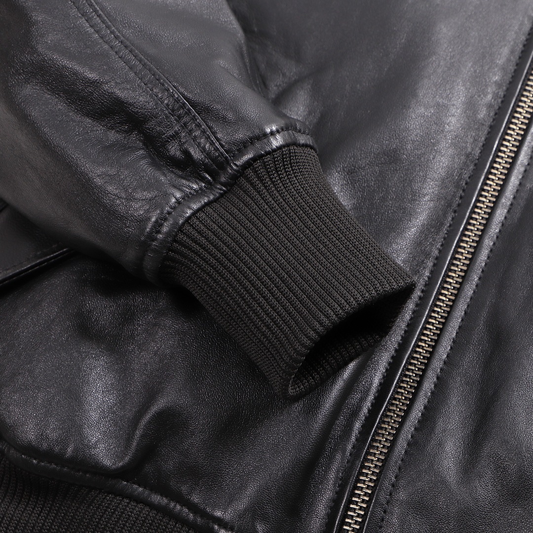 バイク 【XLW追加】シープレザーMA-1ジャケット[21WJ-1] ウェア,メンズ